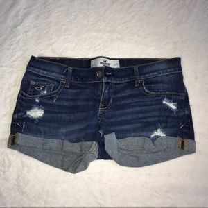 Hollister jean shorts